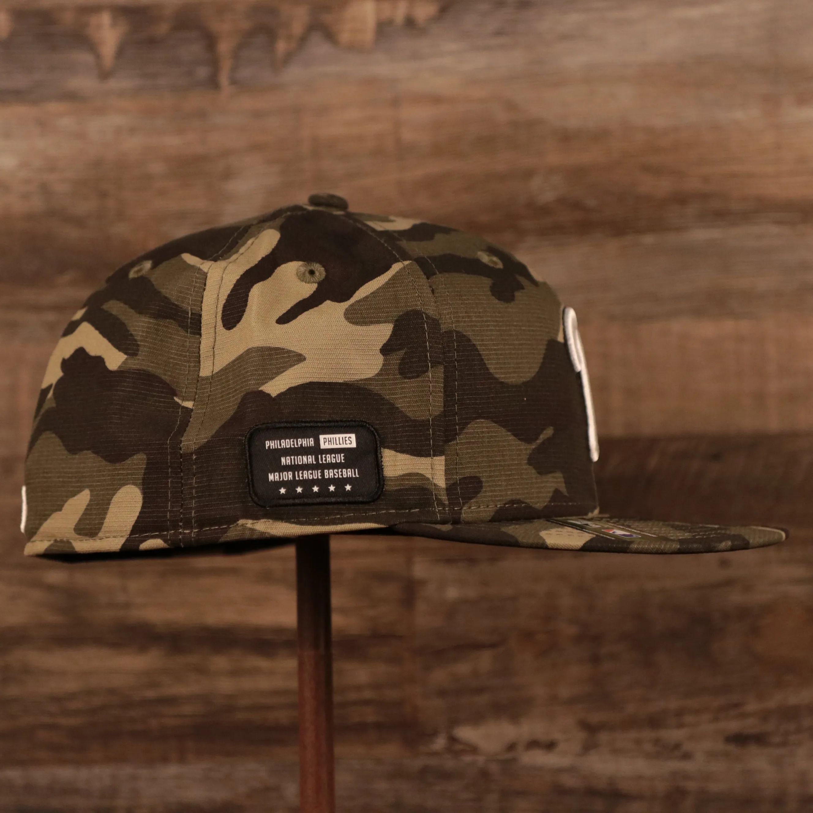 2021 Phillies Military Hat | 2021 Armed Forces Day | Black Bottom On-Field 59fifty Fitted Hat