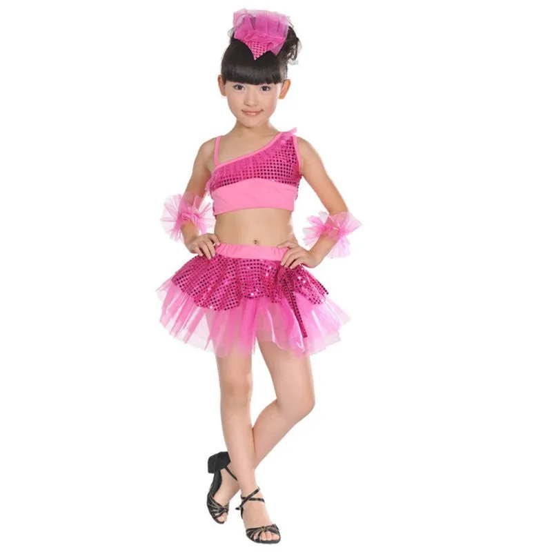 4 Colors Fluffy Gauze Tutu Ballet Dress Dresses for Girls Tutu Dance Children Girl Latin Dancing Dancewear Costumes LY5 SM6