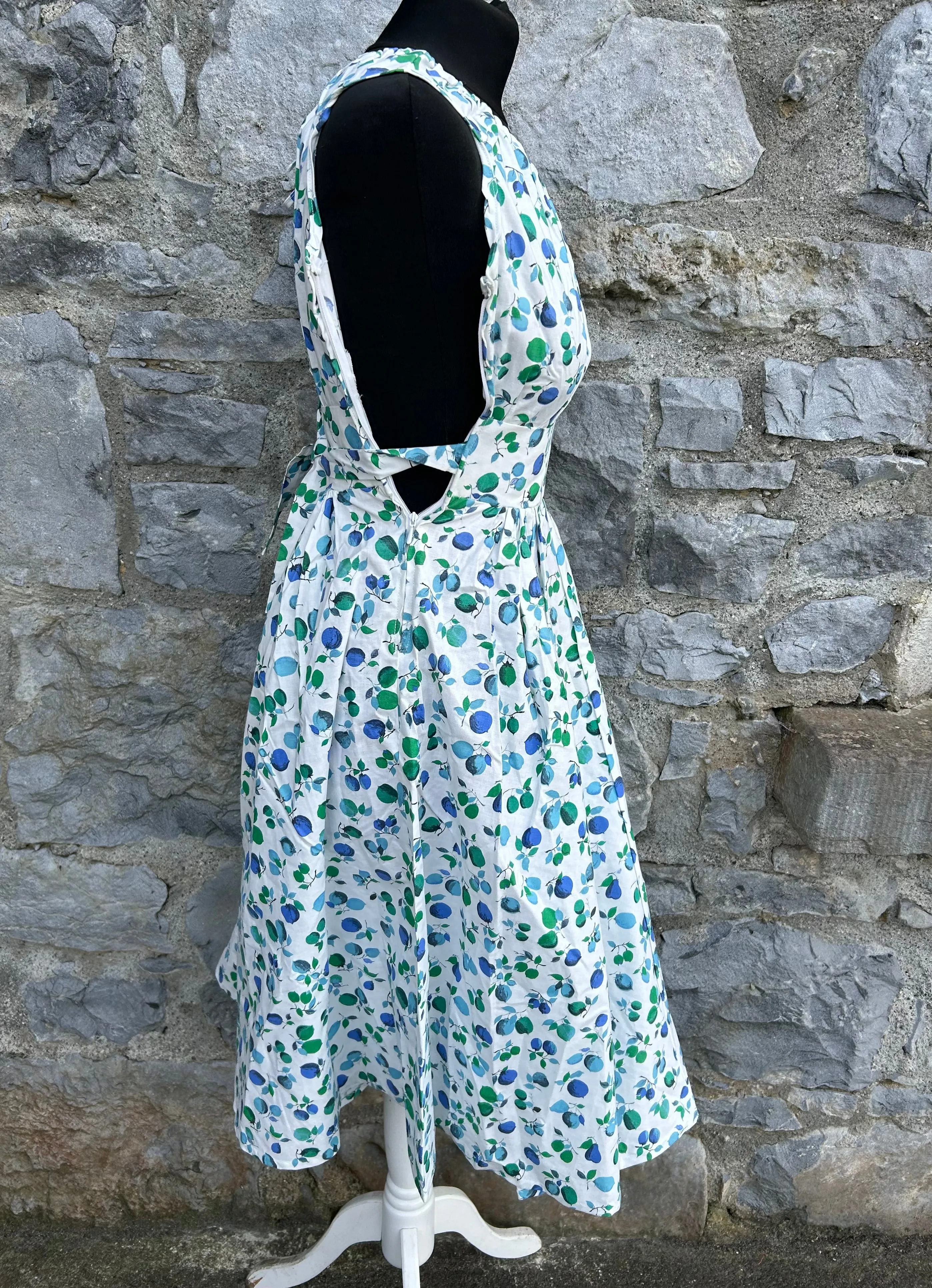 80s plums dress uk 6