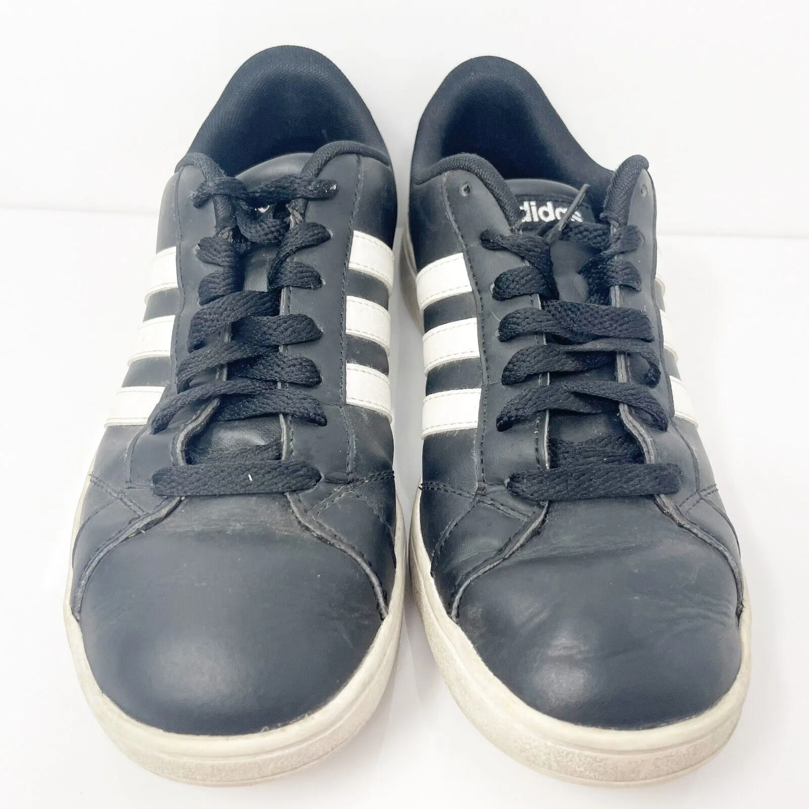 Adidas Womens Cloudfoam Advantage AW4407 Black Casual Shoes Sneakers Size 7