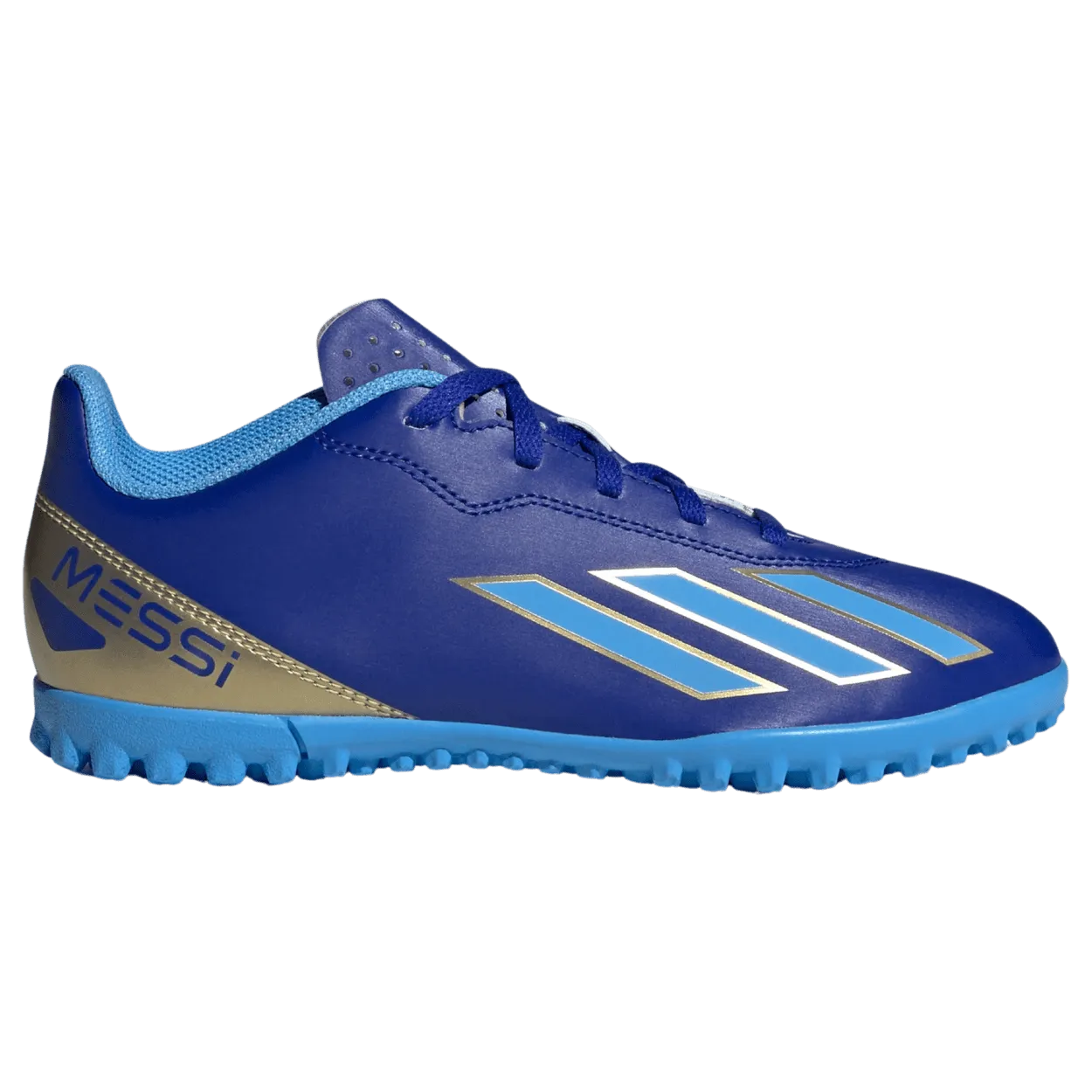 Adidas X Crazyfast Club Messi Astro Football Boots for Kids