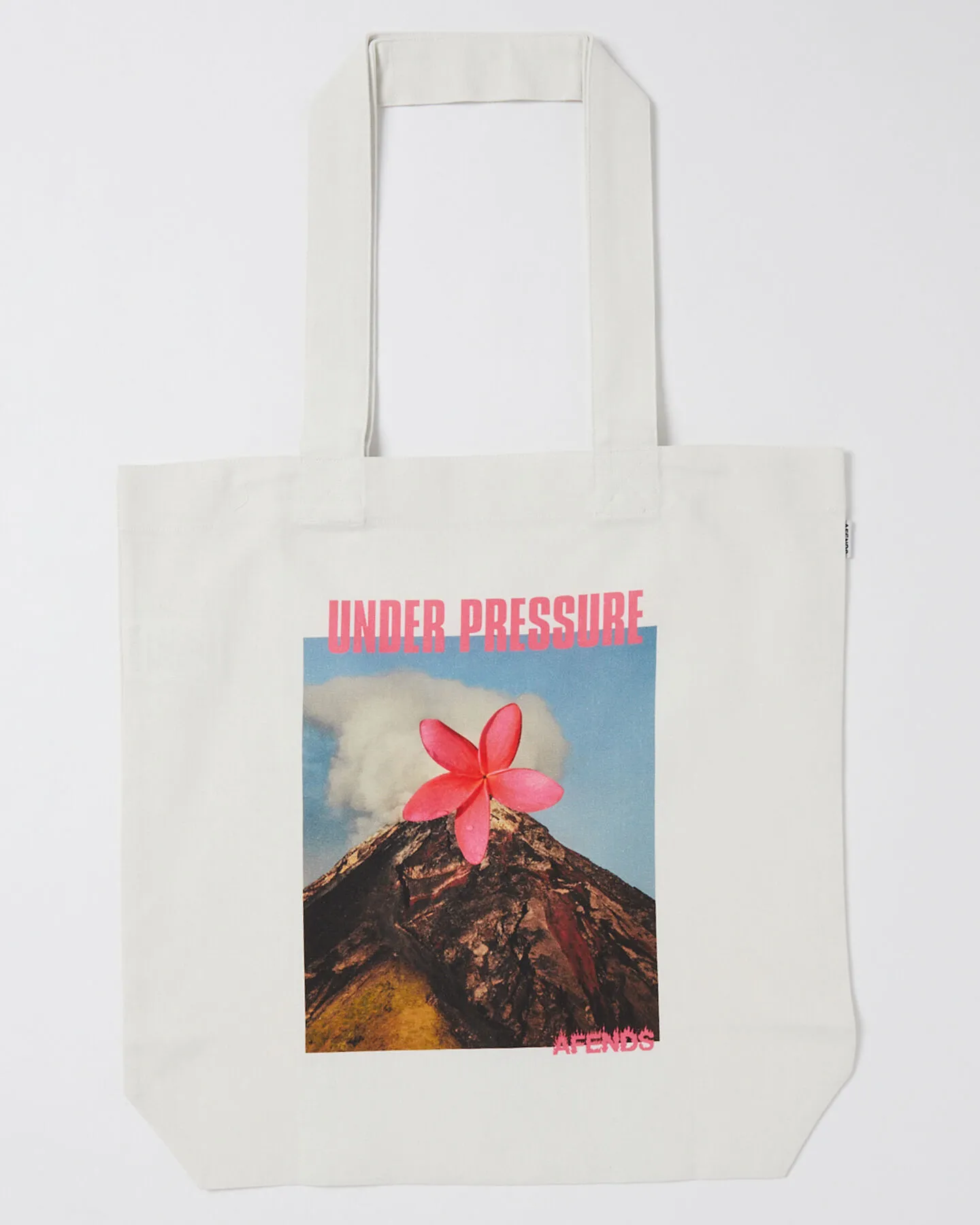 Afends Collage - Unisex Recycled Tote Bag - White - White | SurfStitch