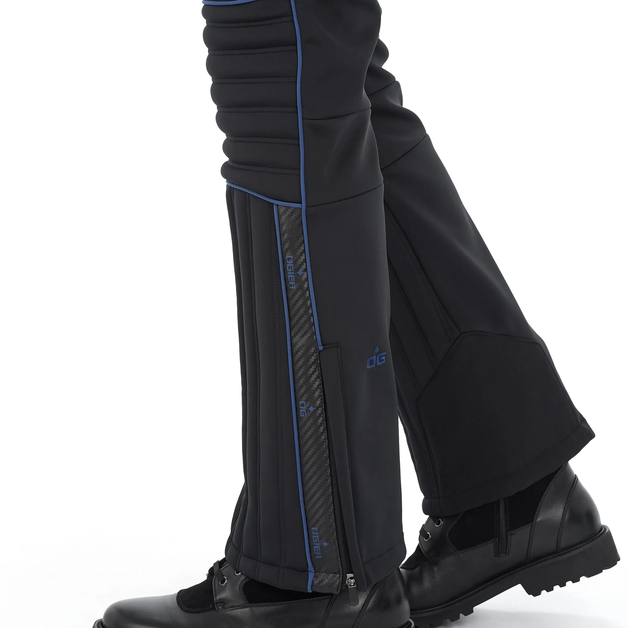 Alberto Carbon Blue Ski Pant