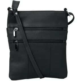 Alexis Leather Organiser Crossbody Bag