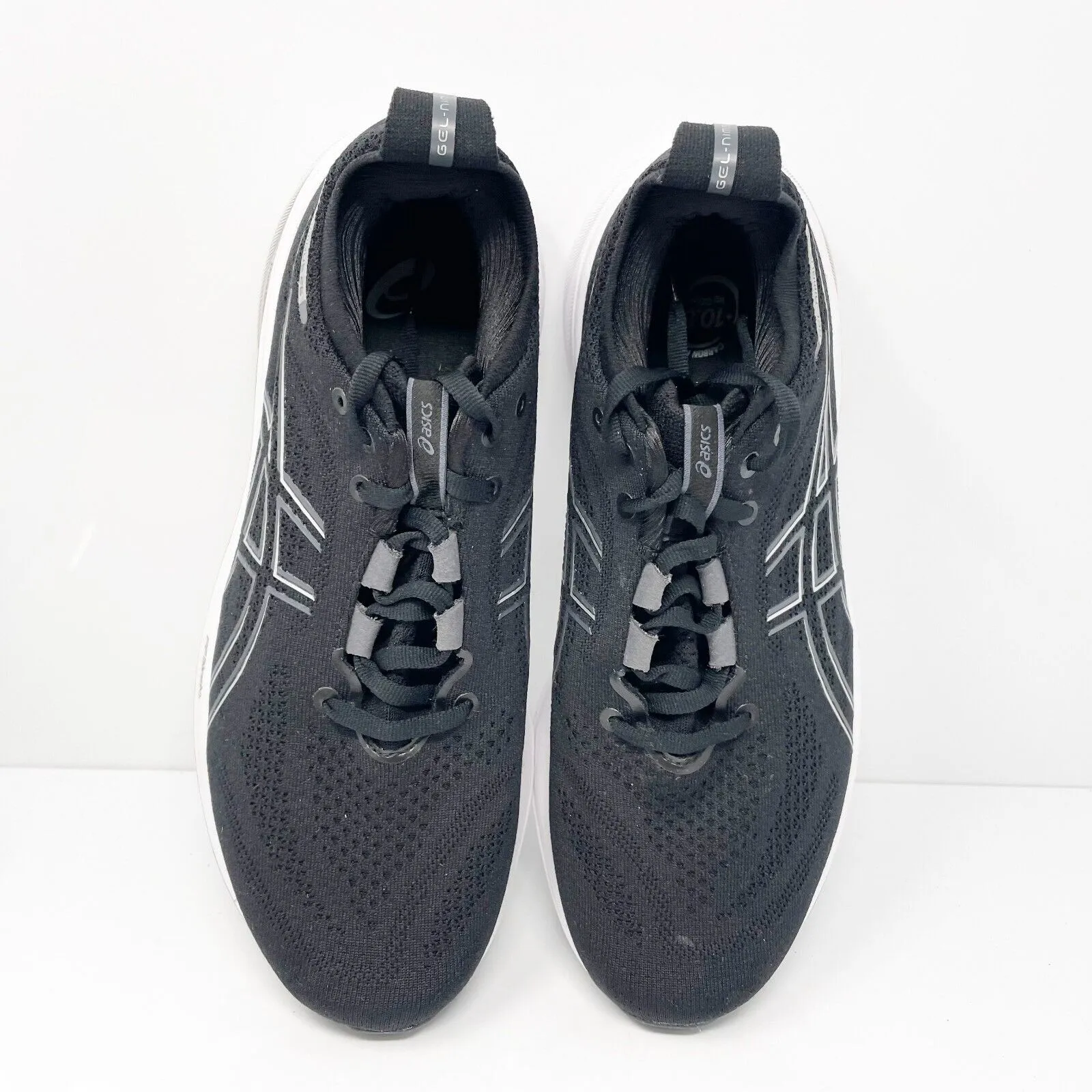 Asics Womens Gel Nimbus 26 1012B602 Black Running Shoes Sneakers Size 9 W