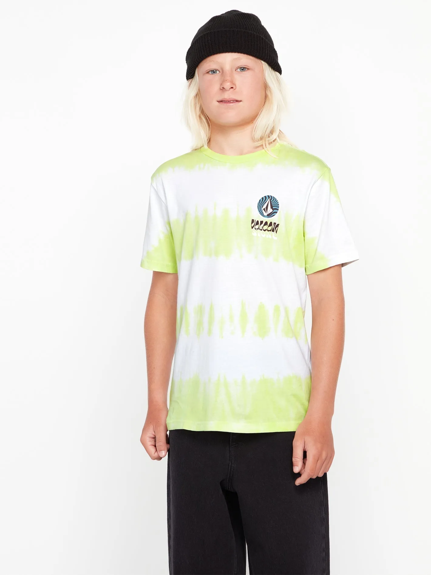 Big Boys Psychdye Short Sleeve Tee - Ocean Teal