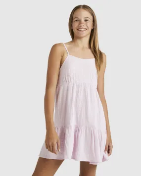 Billabong Girls 6-14 Wave After Wave Dress - Iced Lavender | SurfStitch