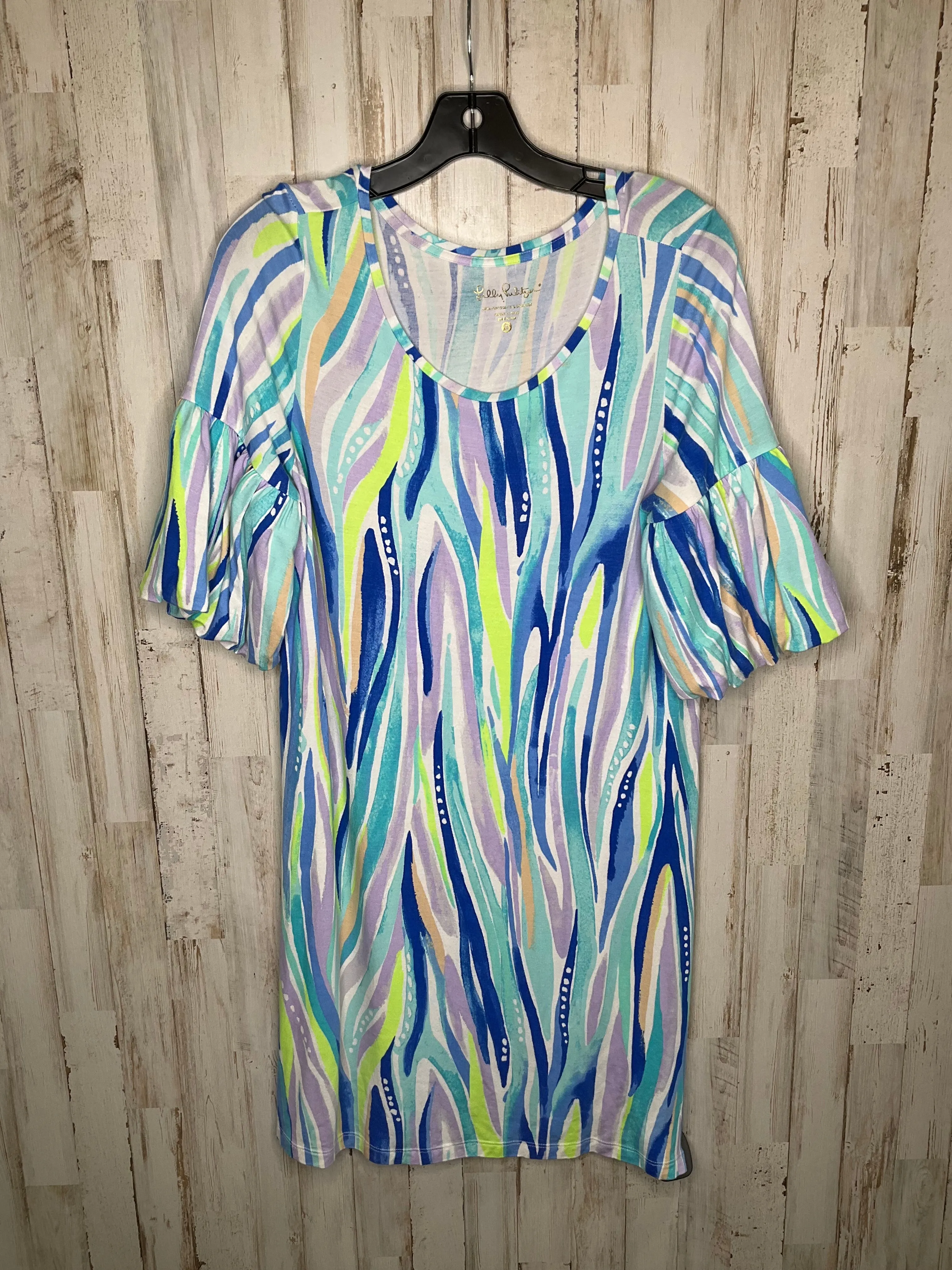 Blue & Purple Dress Casual Short Lilly Pulitzer, Size S