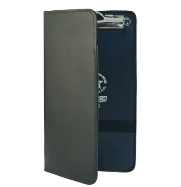 Boston Leather Citation Holder w/ Pocket, ID Holder, and Slot for Ticket Book