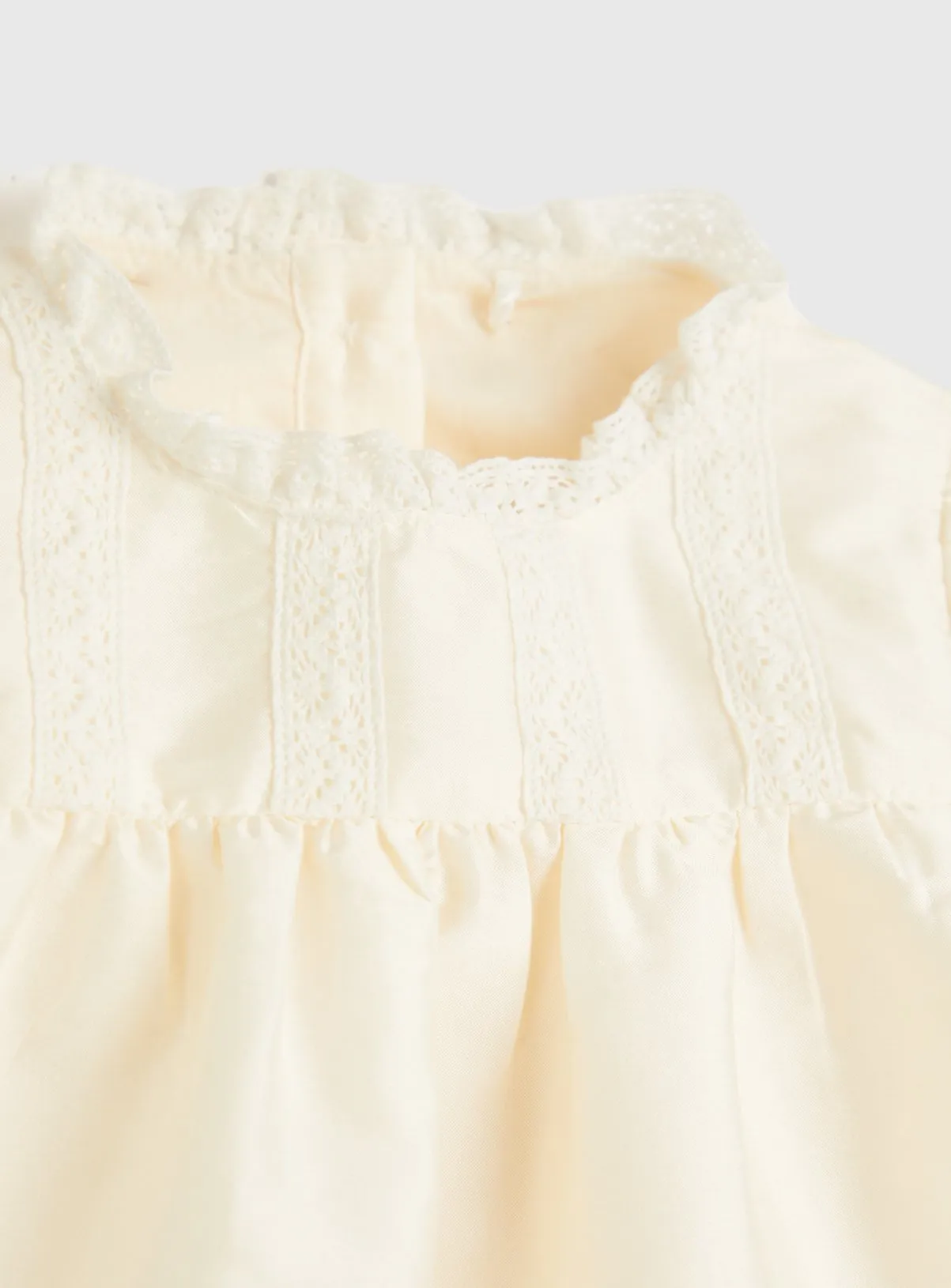 Buy Ivory Christening Dress 3-6 months | Dresses | Tu