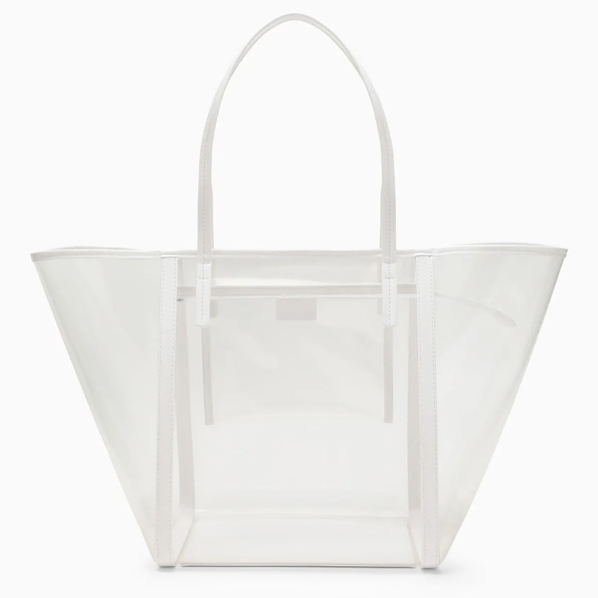 By Far    By Far Club White Tote Bag