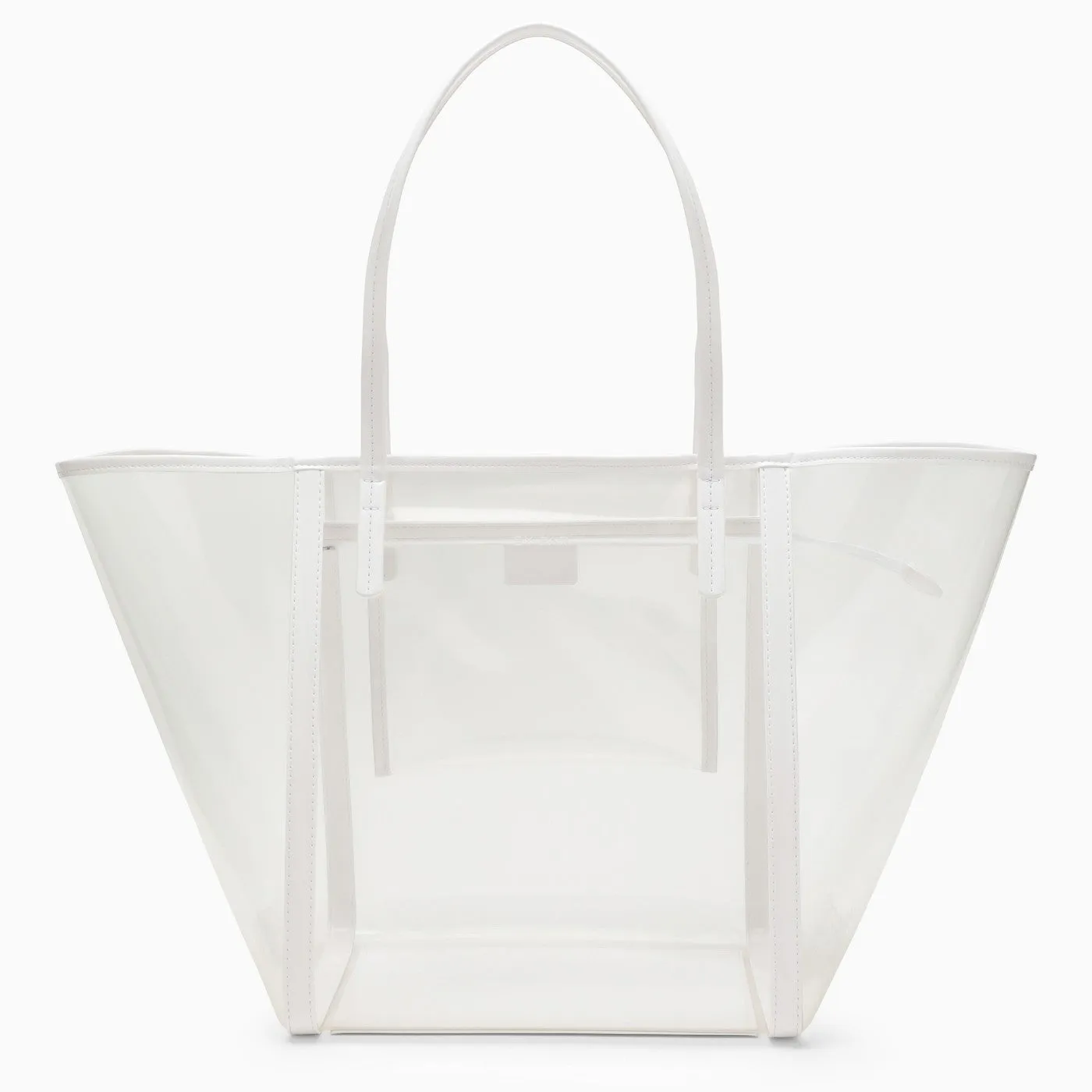 By Far    By Far Club White Tote Bag