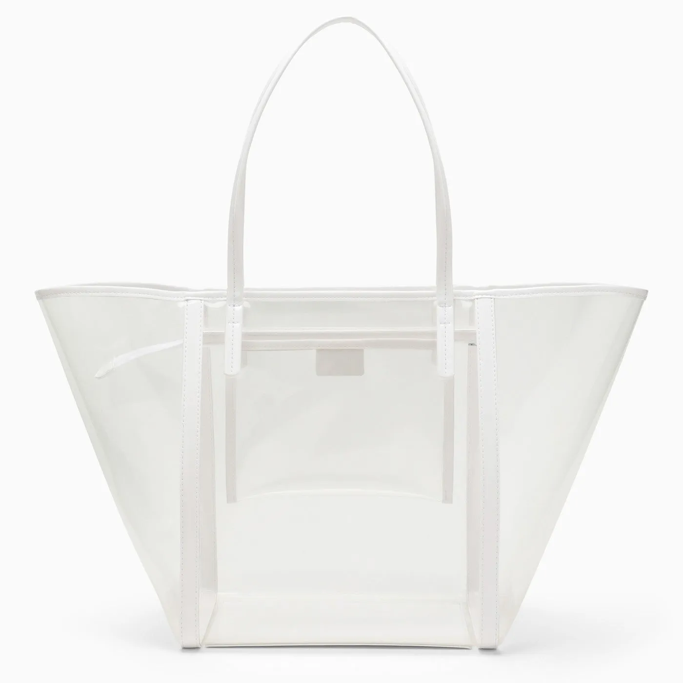 By Far    By Far Club White Tote Bag