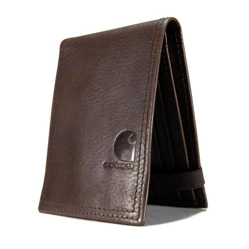 Carhartt B0000201 Men's Milled Leather Front Pocket Wallet