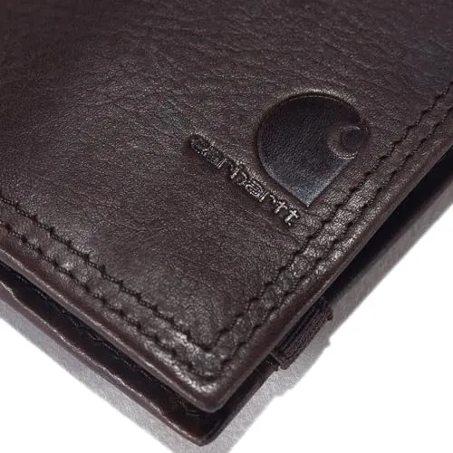 Carhartt B0000201 Men's Milled Leather Front Pocket Wallet