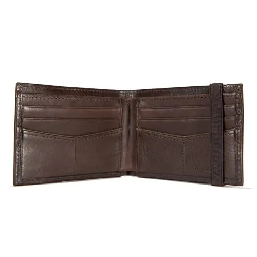 Carhartt B0000201 Men's Milled Leather Front Pocket Wallet