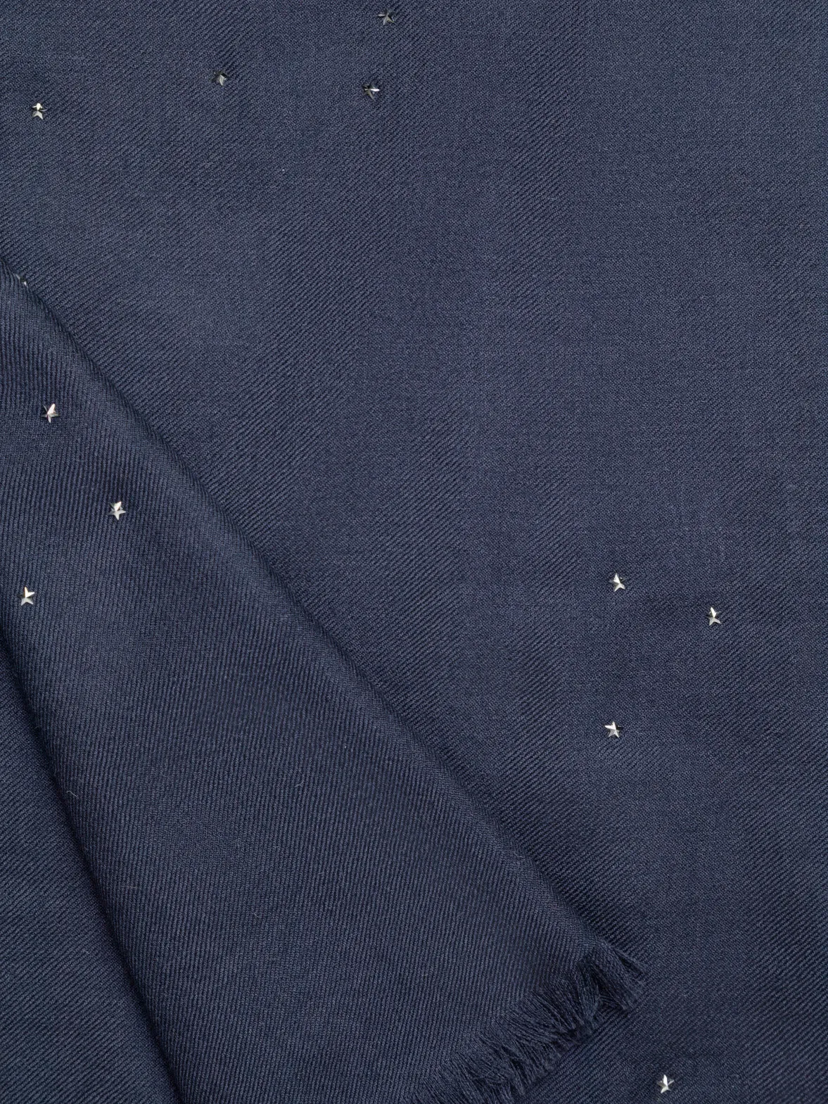 Cashmere Silk Scarf with Swarovski Stars