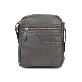 Chic Sling Crossbody bag for Men - Brown