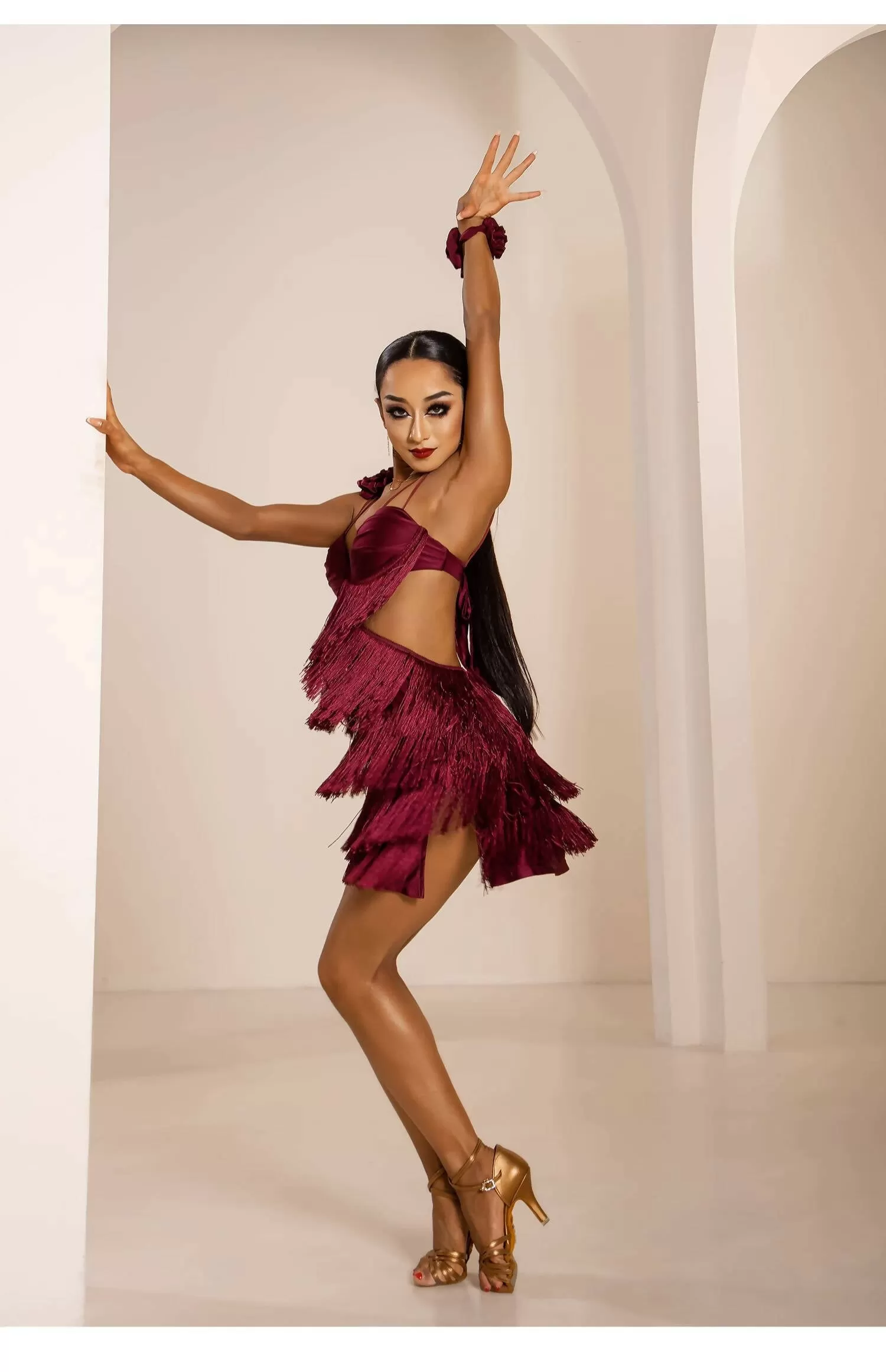 Cuban Glamour - Latin Dancewear | YD136