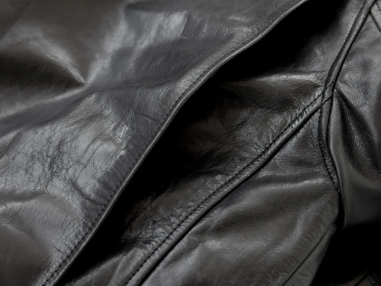 D-Pocket Jacket - Horsehide Leather - AVI LEATHER