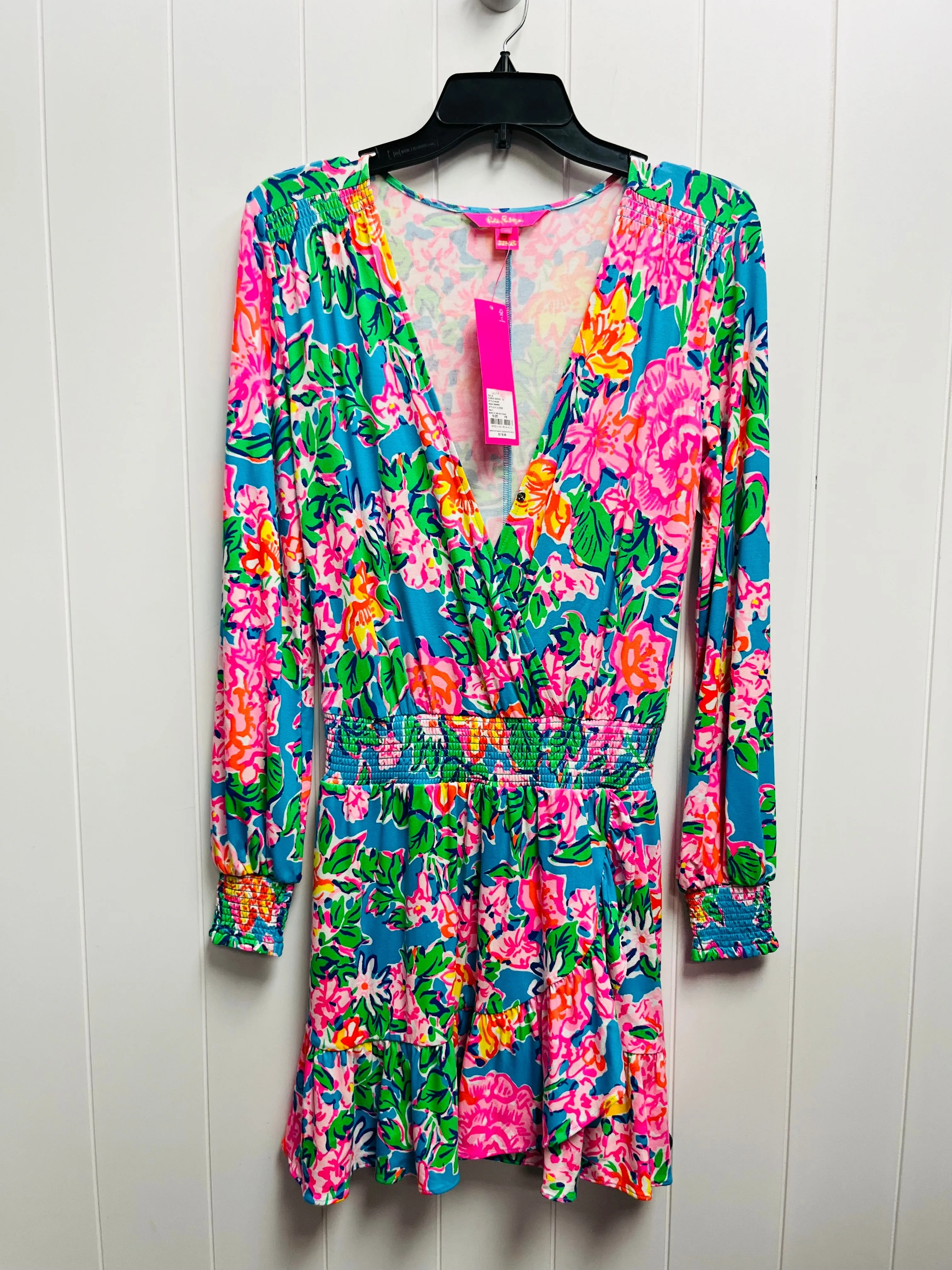 Dress Casual Short By Lilly Pulitzer In Blue & Pink, Size: Xs