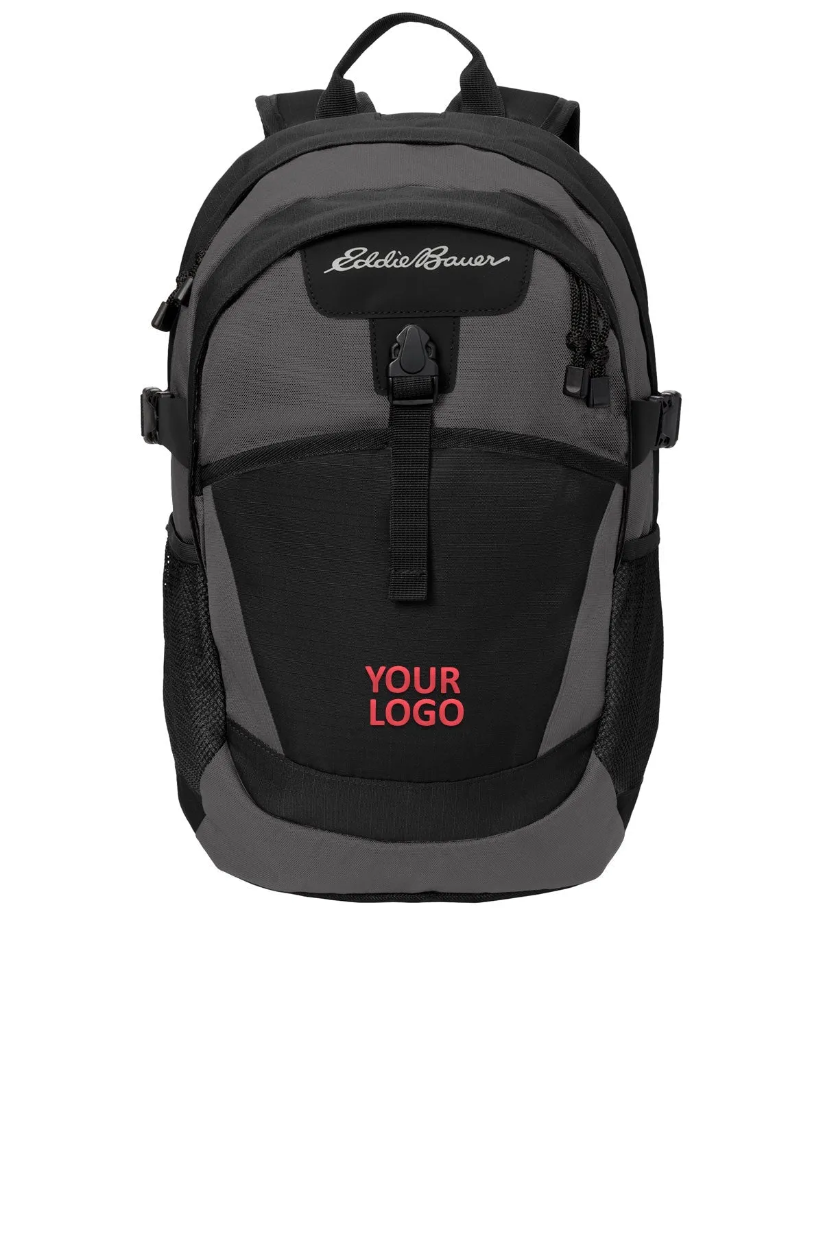 Eddie Bauer Custom Ripstop Backpacks, Black