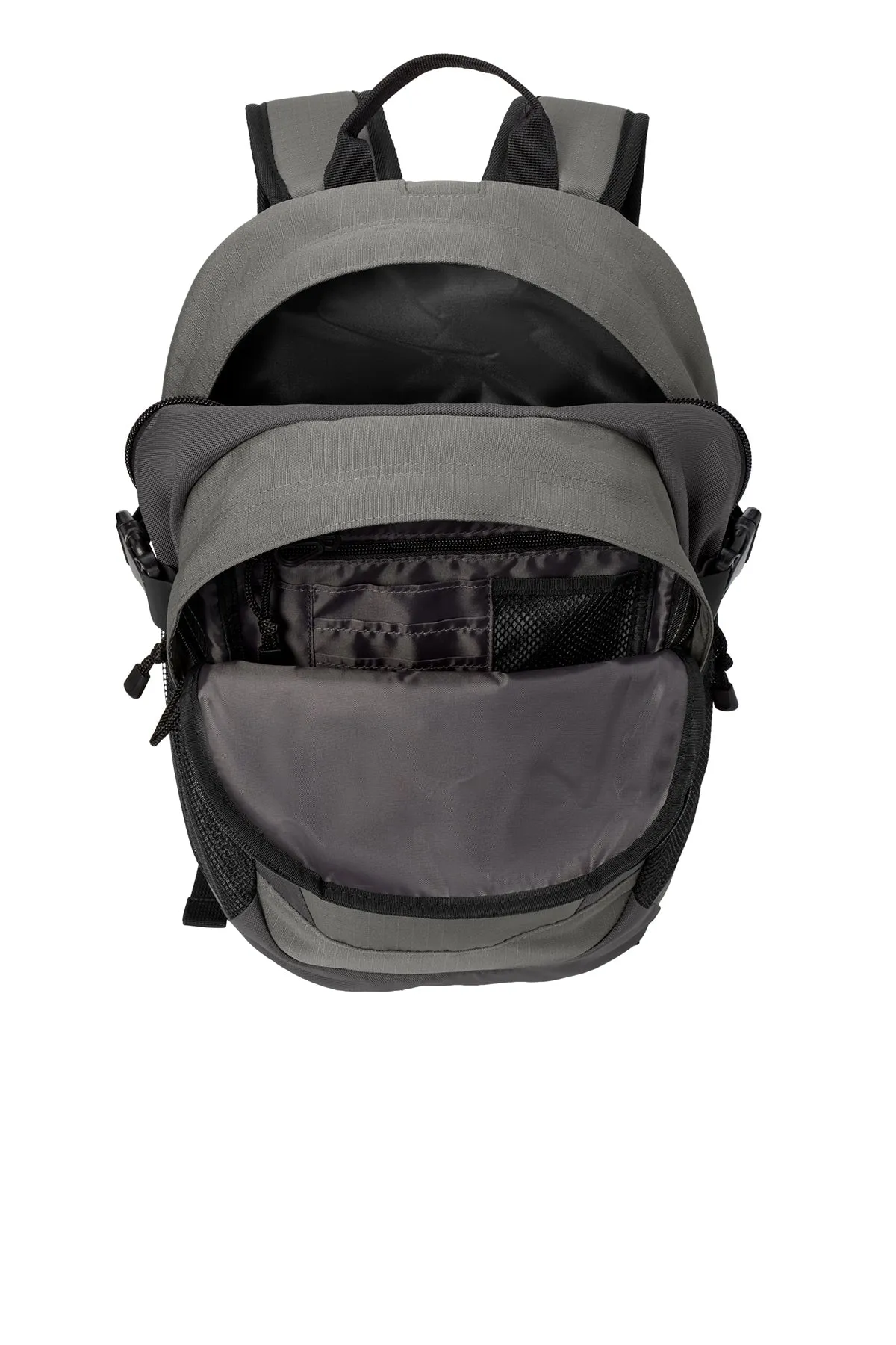 Eddie Bauer Custom Ripstop Backpacks, Pewter Grey