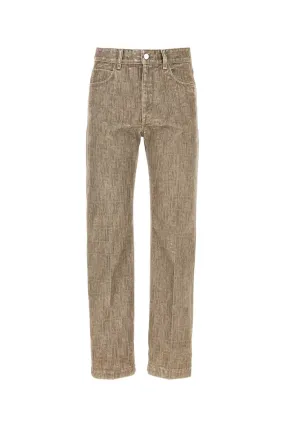 Fendi Dove Grey Denim Jeans