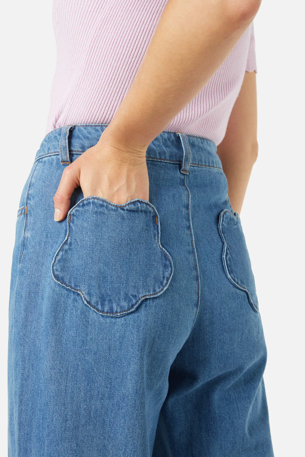 Flora Pocket Jean