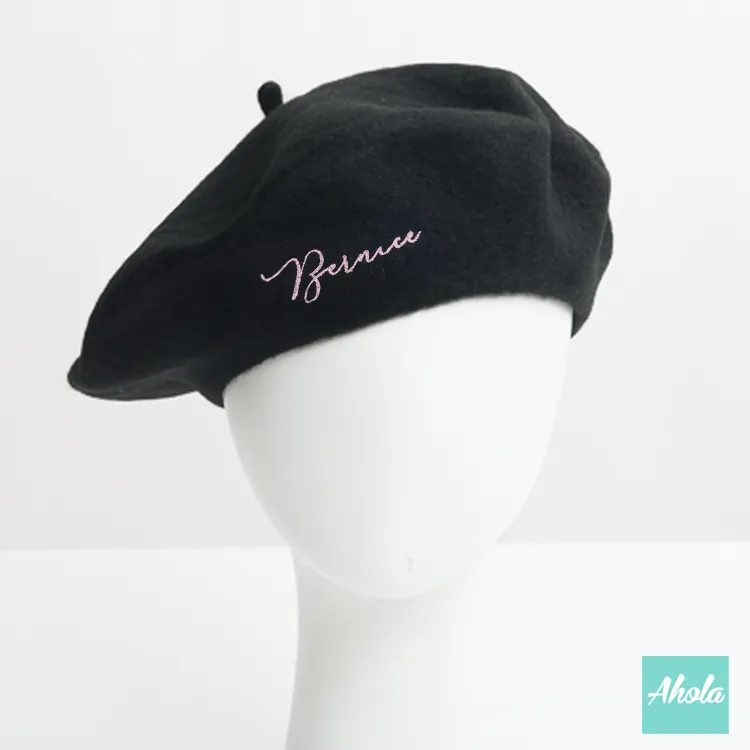 【French】Wool Beret Hat 畫家帽 (3-5個工作天完成)