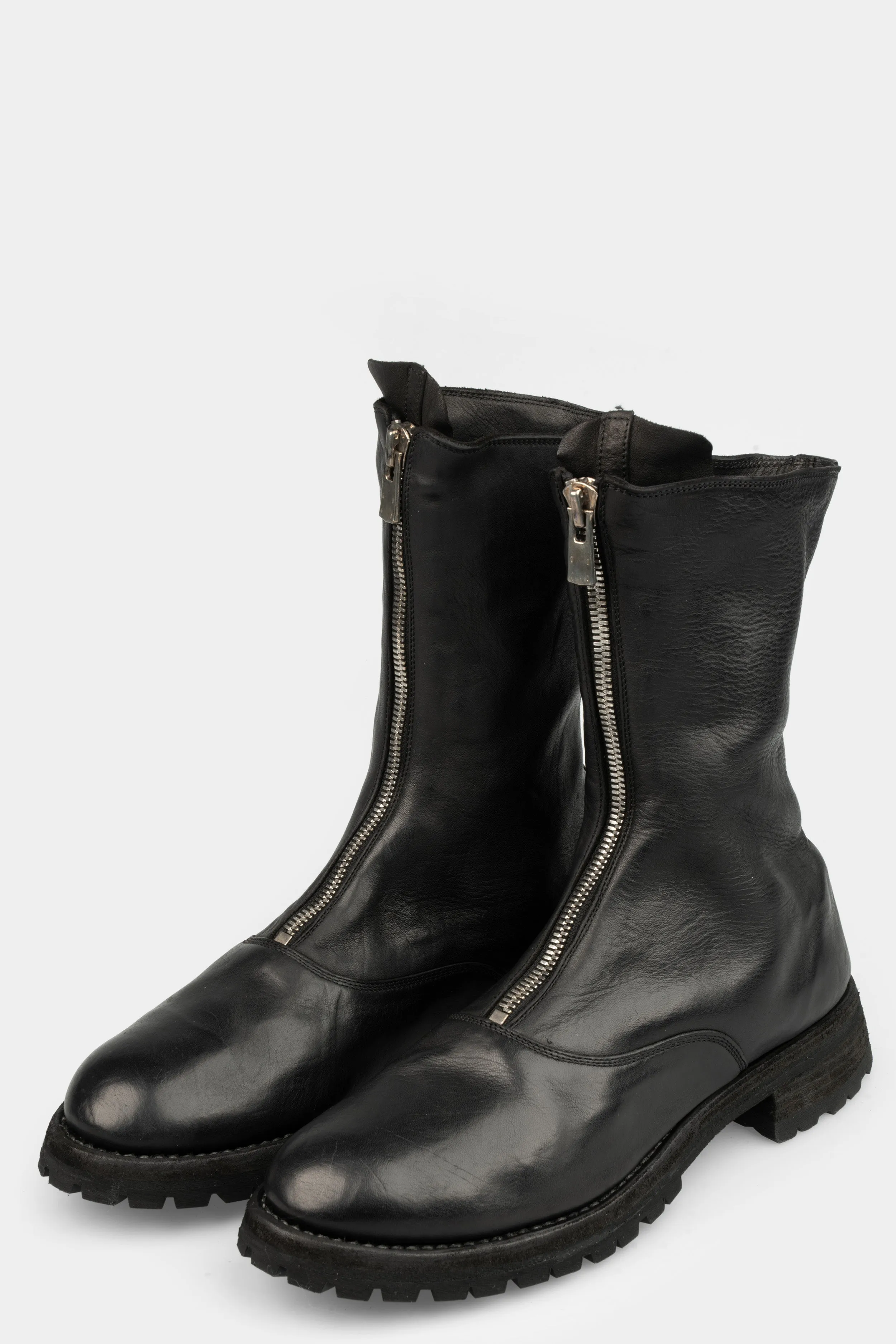 Front zip army boots |310WV