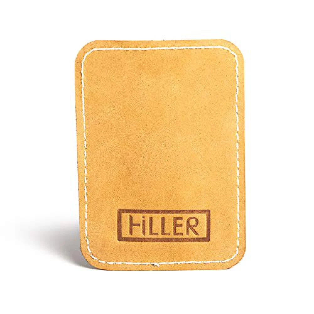 Hiller Leather Mobile Business Card Holder/Pocket Wallet/Money Purse for Men and Women. (Tan)