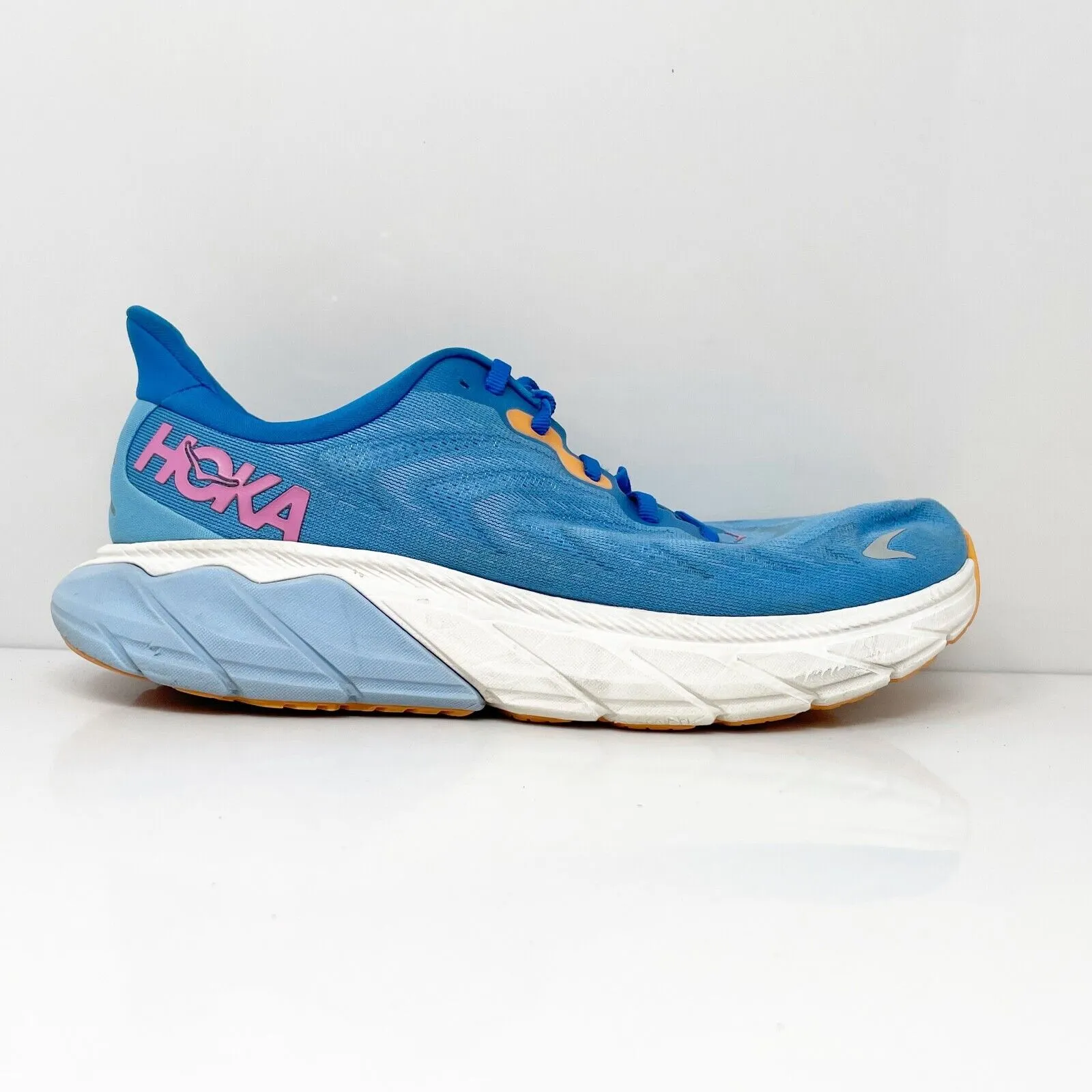 Hoka One One Womens Arahi 6 1123195 AACS Blue Running Shoes Sneakers Size 8.5 B