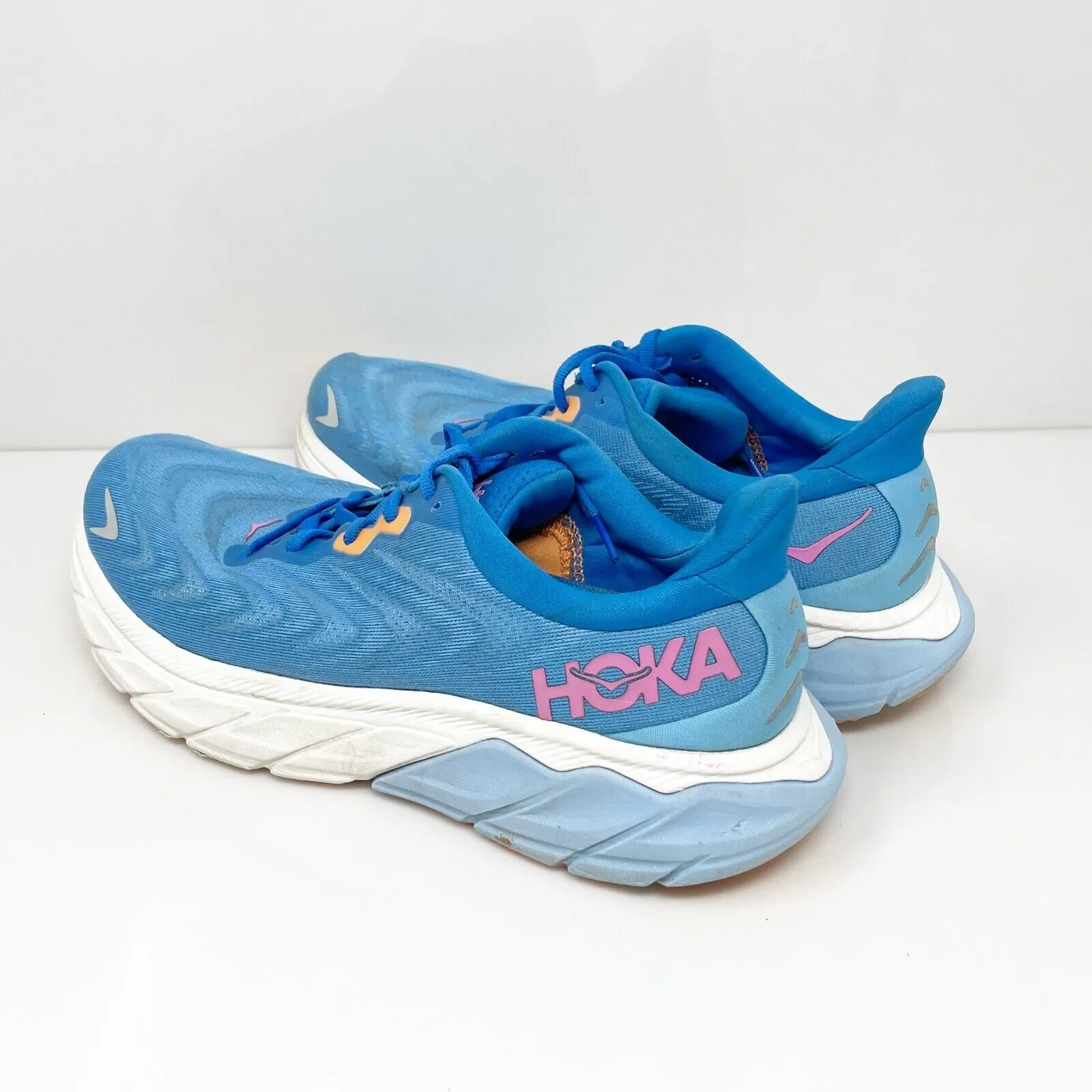 Hoka One One Womens Arahi 6 1123195 AACS Blue Running Shoes Sneakers Size 8.5 B