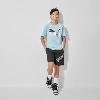 JCPenney PUMA Big Boys Crew Neck Short Sleeve Graphic T-Shirt