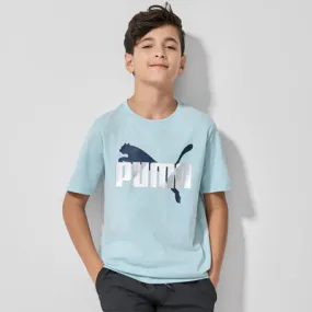 JCPenney PUMA Big Boys Crew Neck Short Sleeve Graphic T-Shirt