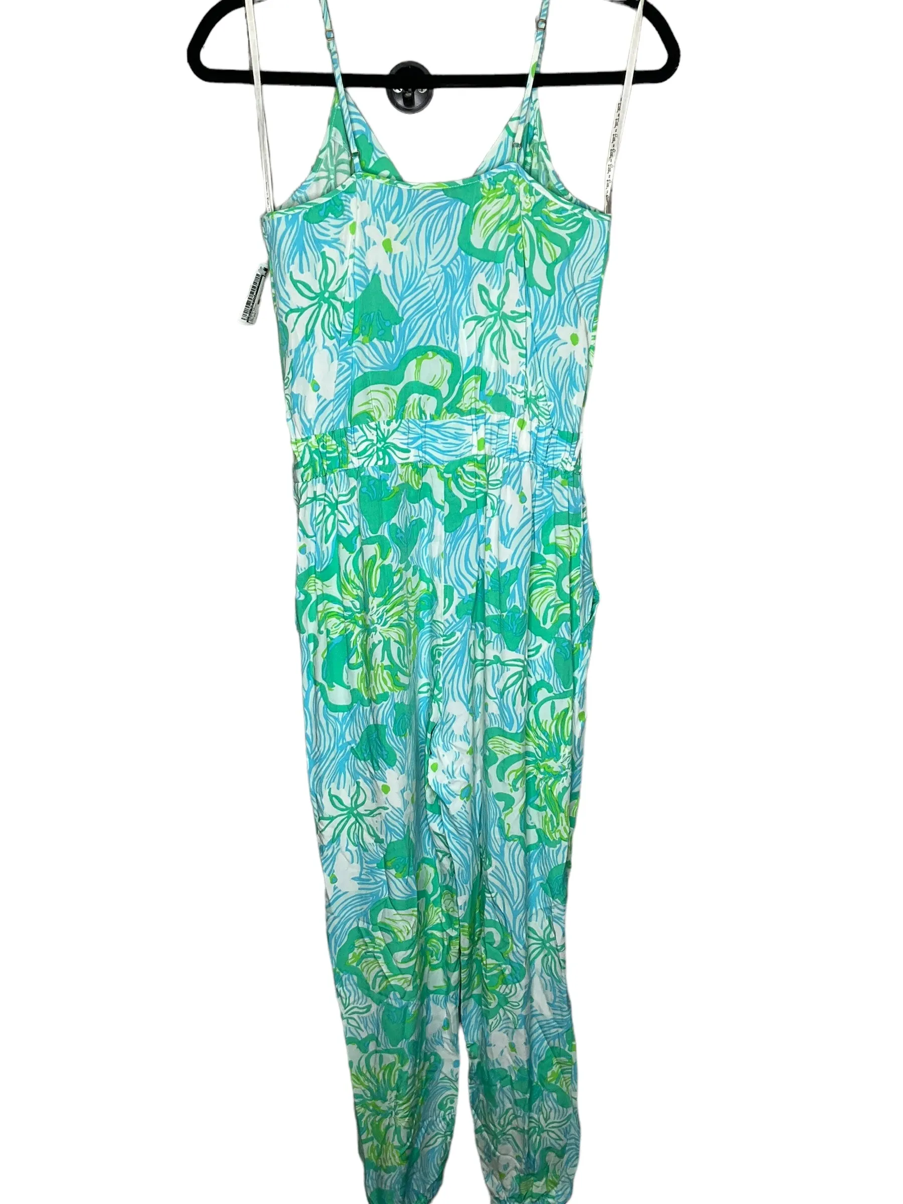 Jumpsuit By Lilly Pulitzer In Blue & Green, Size: Xs