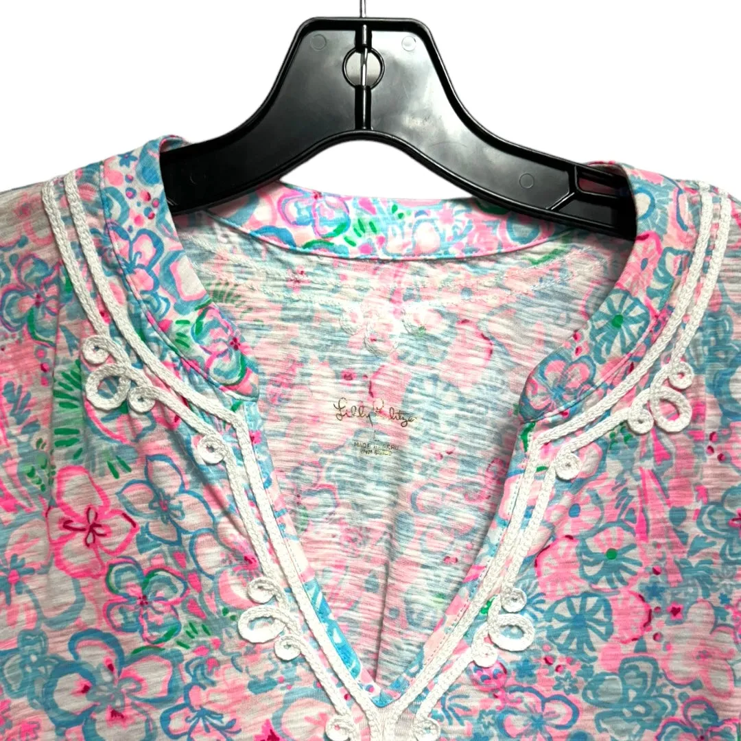 Kaia Knit Tunic Designer By Lilly Pulitzer In Resort White Love Bug, Size: L