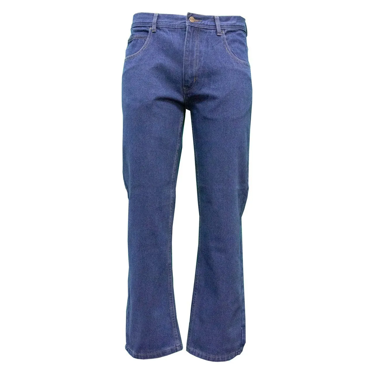 KEY Men's Performance Comfort 5-Pocket Jean - Indigo