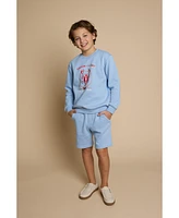 Macy's B by Brooks Brothers Big Boys Lobster Art Fleece Sweatshirt