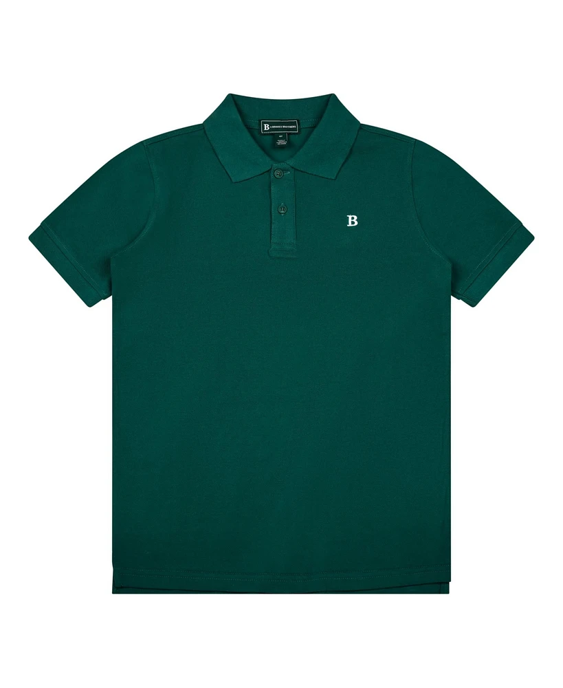 Macy's B by Brooks Brothers Big Boys Short Sleeve Pique Polo Shirt