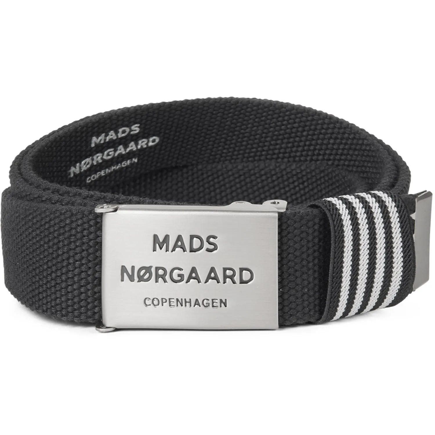 Mads Nrgaard Black Weave Bo Belt