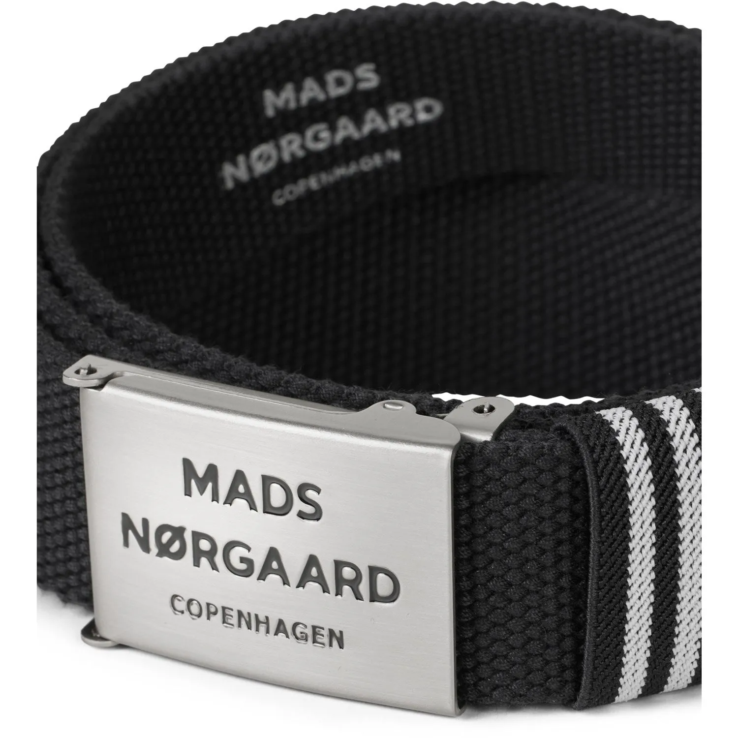 Mads Nrgaard Black Weave Bo Belt