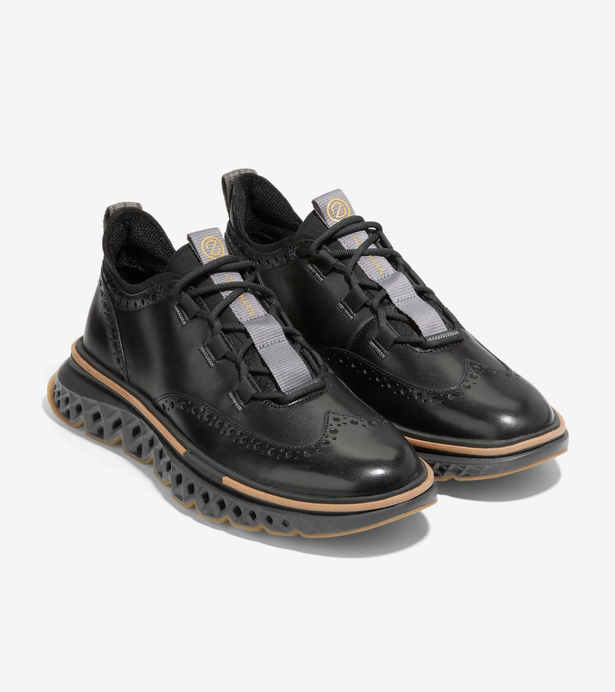 Men's 5.ZERGRAND Wingtip Oxfords