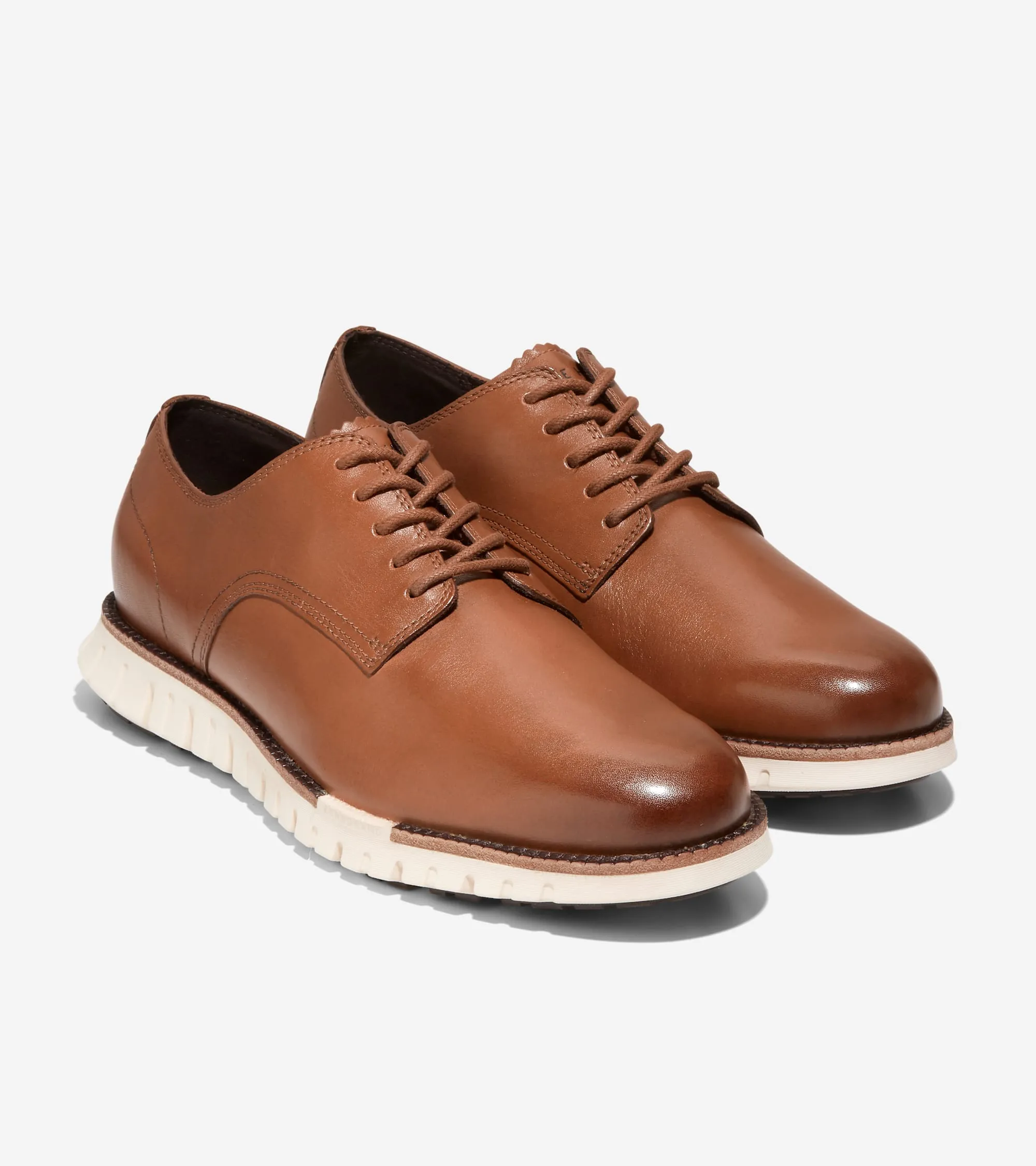 Men's ZERGRAND Remastered Plain Toe Oxfords