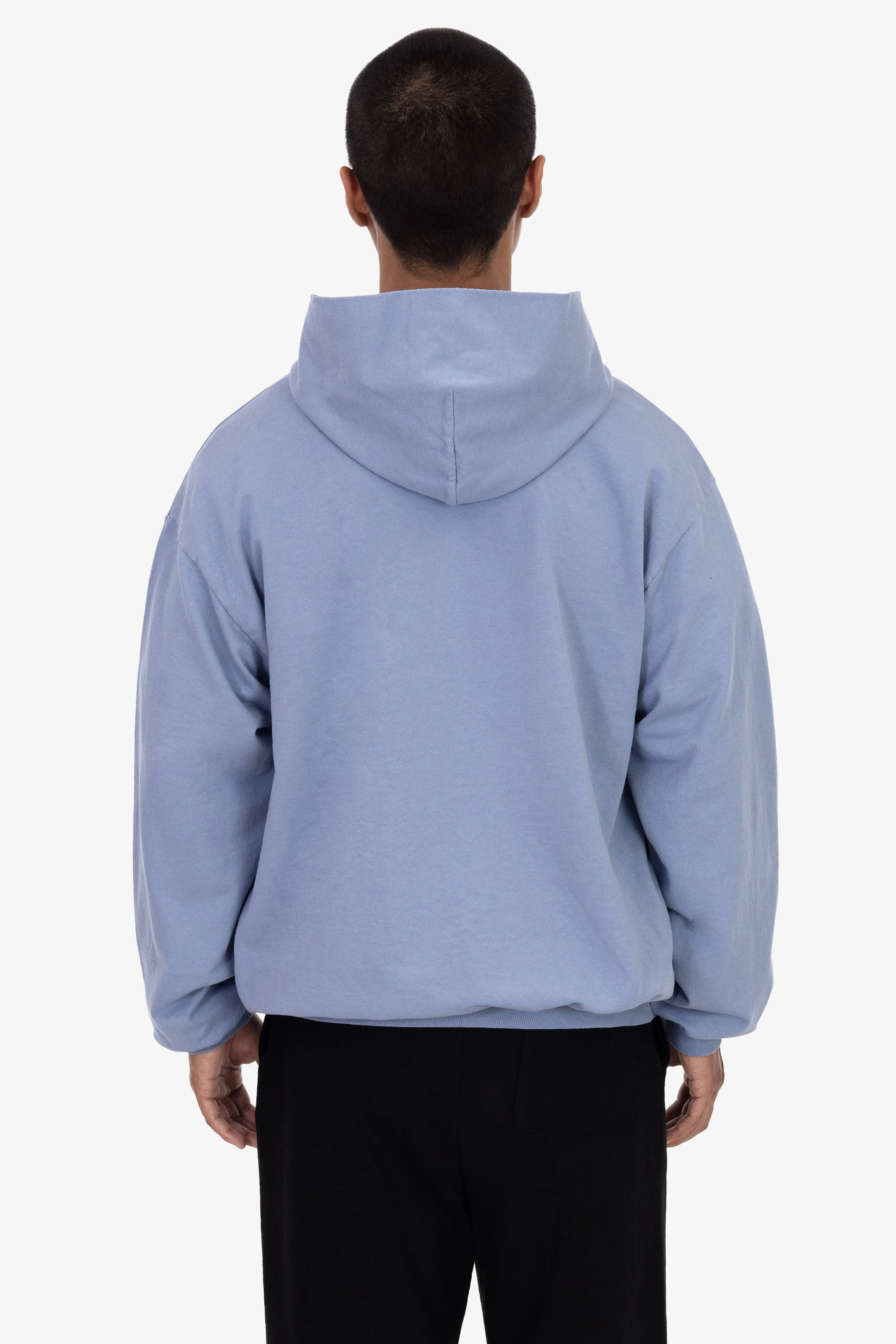 MWT09GD - Long Sleeve Garment Dye French Terry Pullover Hoodie