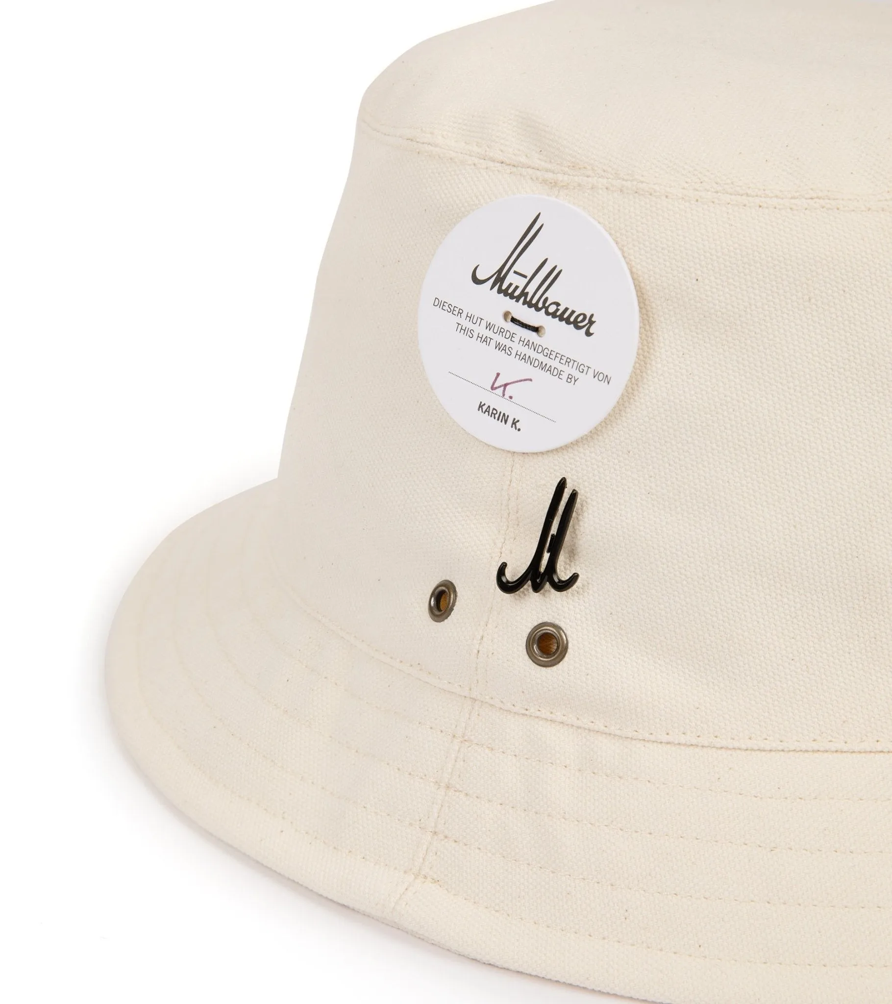 Mühlbauer Cotton Bucket Hat: Natural