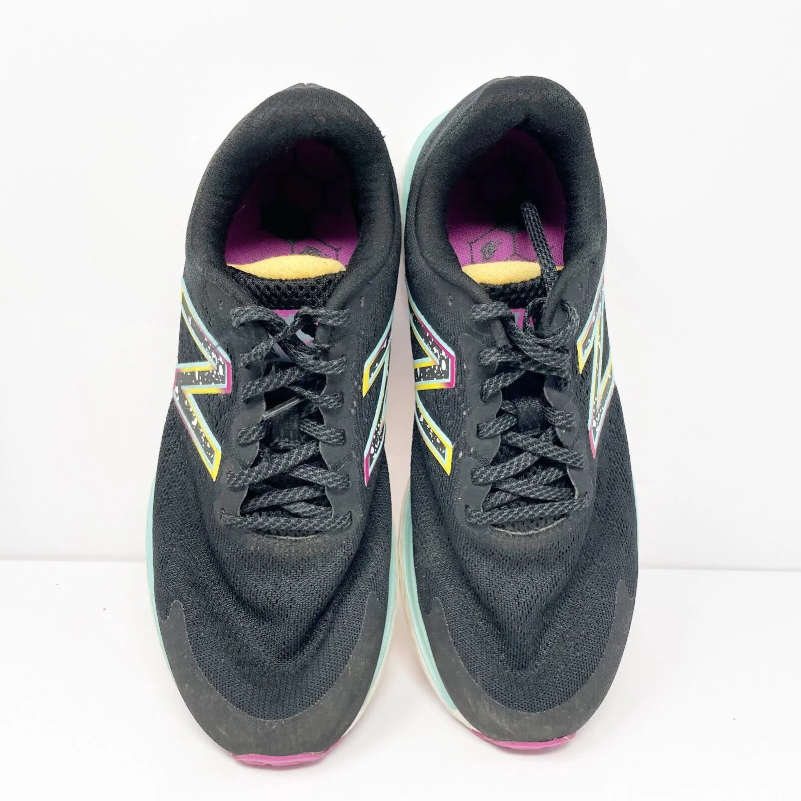 New Balance Womens Fresh Foam 680 V7 W680NK7 Black Running Shoes Sneakers Sz 9 D