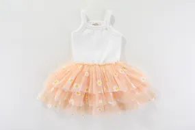 NEW! Hanna Daisy Tulle Dress: 0-6M, 6-12M, 1-2Y, 2-3Y, 3-4Y, 4-5Y, 5-6Y, 6-8Y