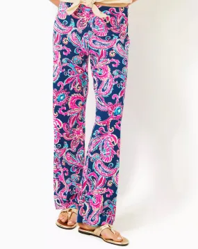 New With Tags! Lilly Pulitzer Grenada UPF 50+ Knit Pants / Multi-Flitting About.  Size M 8-10/28-30 60066-S000693890